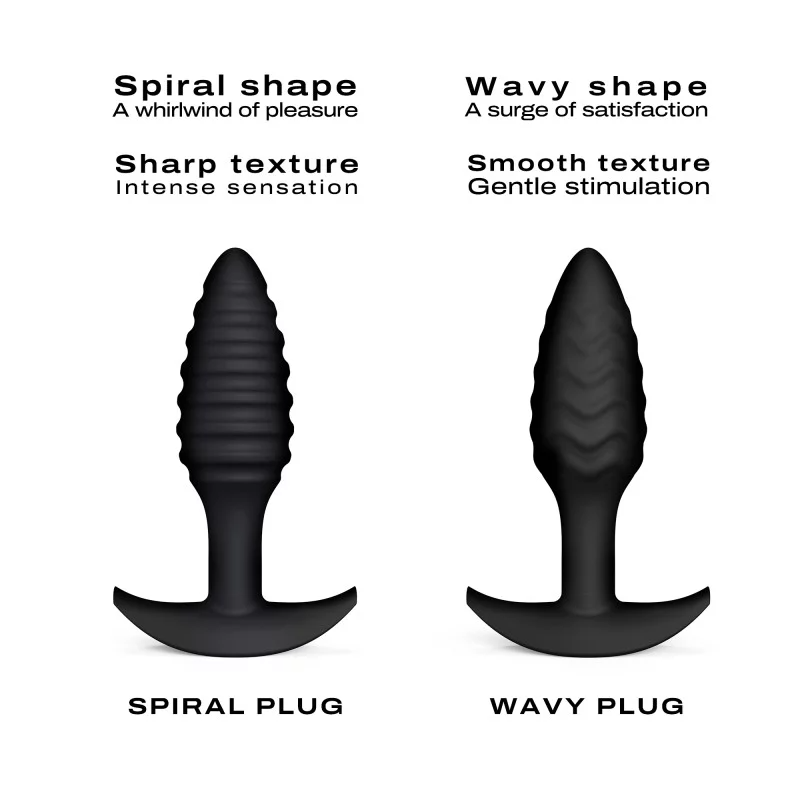 Wavy Plug - Male Pleasure Toys Discover premium men's pleasure toys designed for satisfaction, performance, and unique experiences.