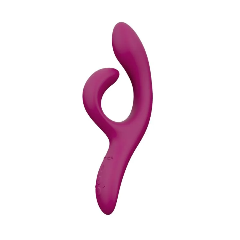 Fuchsia We-Vibe Nova 2 with a flexible, dual-stimulation rabbit design.