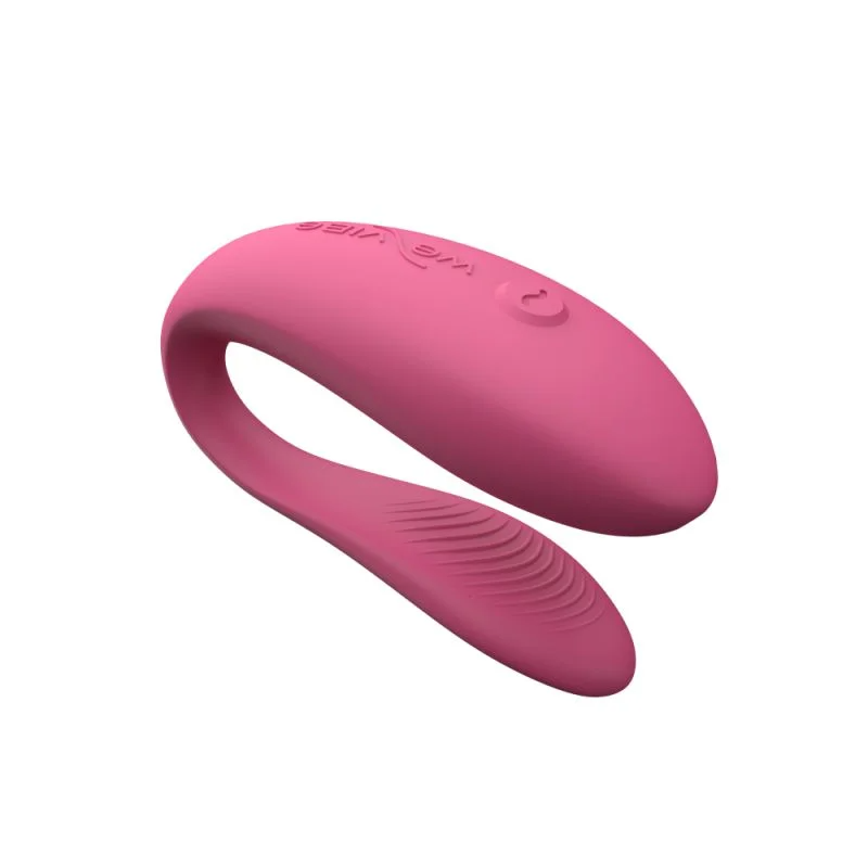 Pink We-Vibe Sync Lite with a flexible, body-safe silicone design.