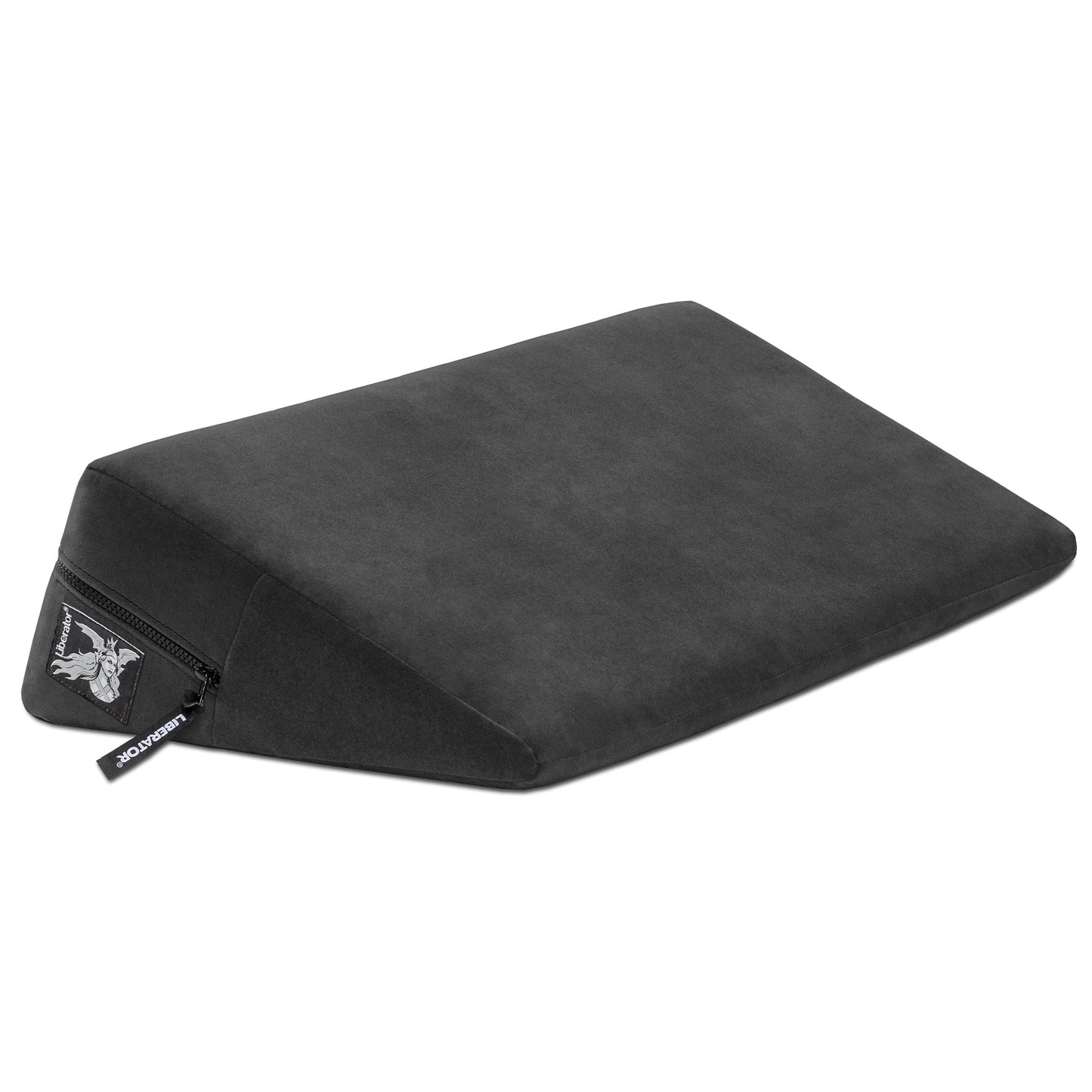 Black Liberator Wedge Microfiber with an angled, firm foam design for positioning.