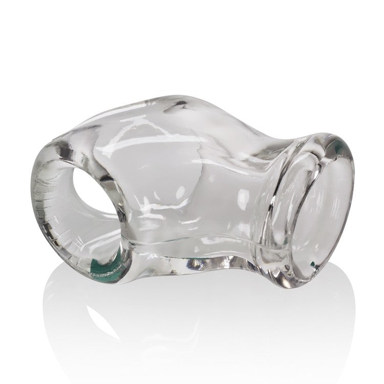Clear OXBALLS UNIT-X STRETCH Cocksling & Ballstretcher with a flexible, contoured fit.