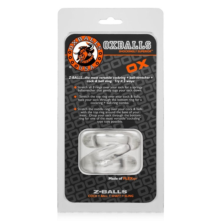 Z Balls Ballstretcher Clear - Male Pleasure Toys Discover premium men's pleasure toys designed for satisfaction, performance, and unique experiences.