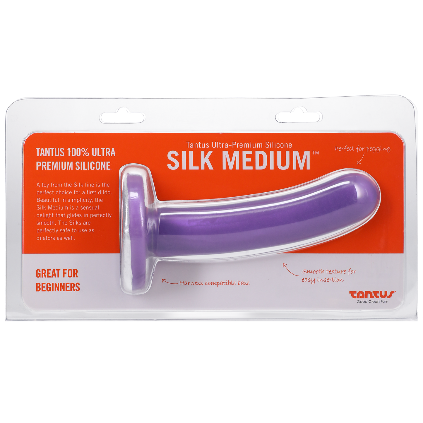 Silk Firm Dildo - Medium