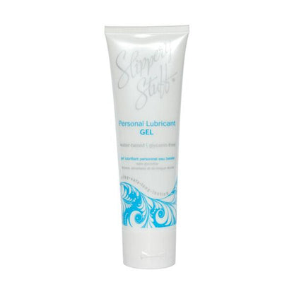 Clear Slippery Stuff Personal Lubricant Gel with a thick, cushiony texture.