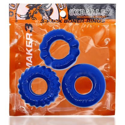 BONEMAKER 3-pack boner cockring kit