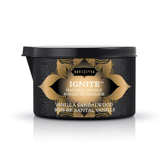 Ignite Massage Oil Candle - Vanilla Sandalwood