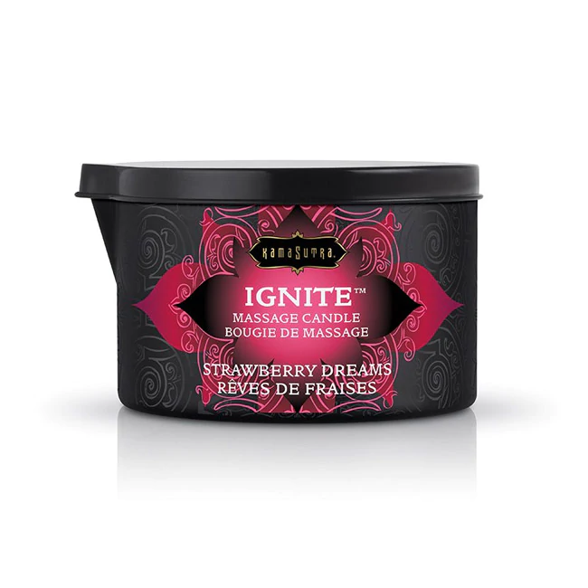 Ignite Massage Oil Candle - Strawberry Dreams