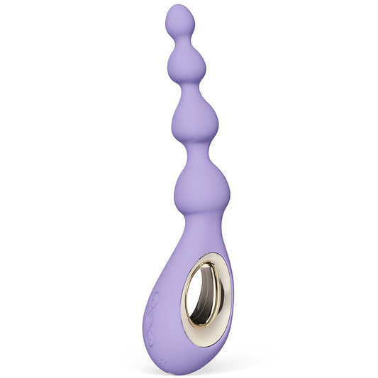 Violet Lelo Soraya Beads with a premium silicone finish and ergonomic shape.