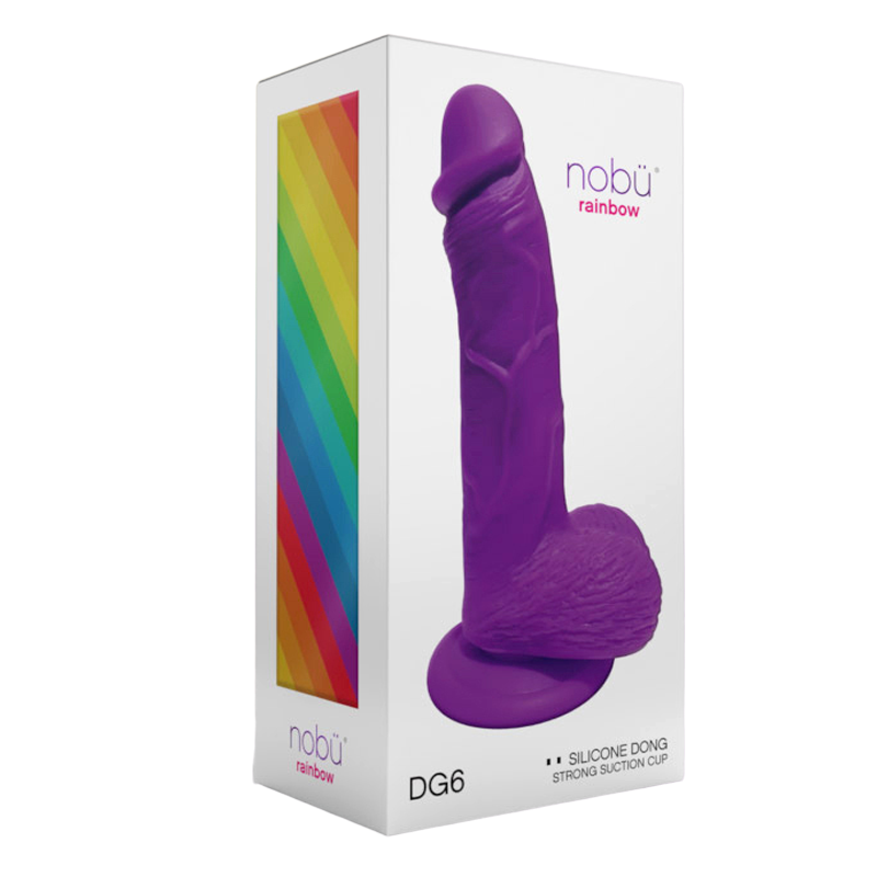 DG6 Silicone Dong with Suction Cup