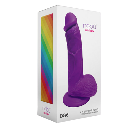 DG6 Silicone Dong with Suction Cup