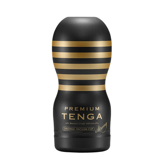 Red Tenga Disposable PREMIUM Original Vacuum Cup Strong with a firmer suction effect.