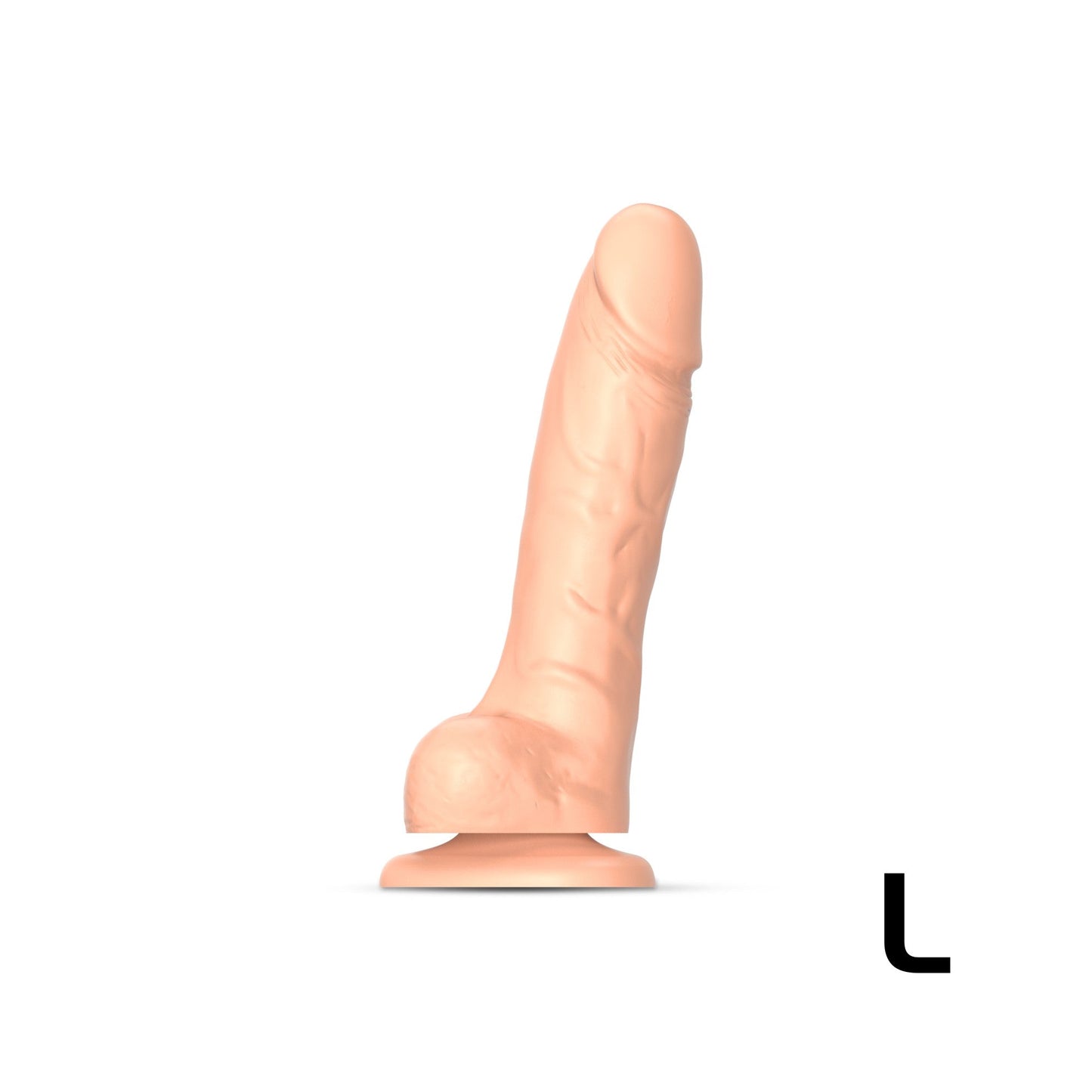 Sliding Skin Realistic Dildo - Size L